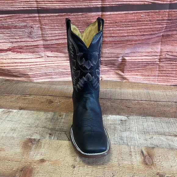 Men\'s Western Rodeo Cowboy Boots Genuine Leather Handmade Mexican BlackBoots 010 main image 6